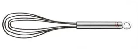 Rösle Whisk flat 27 cm Steel/Silicone